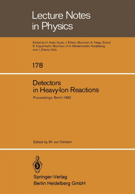 Detectors in Heavy-Ion Reactions