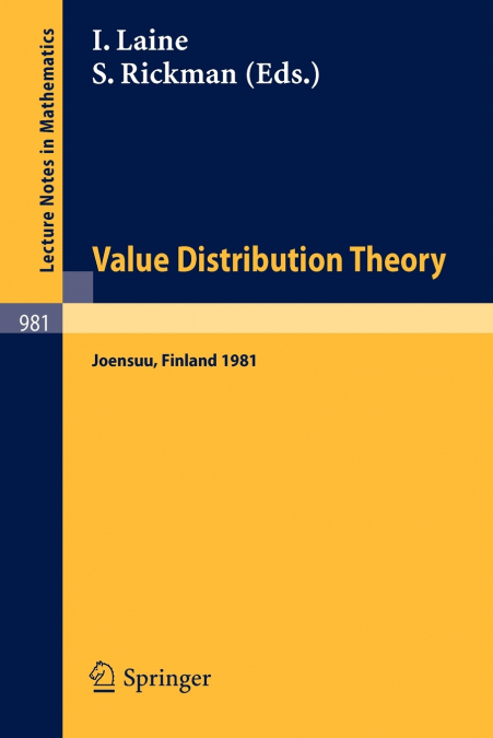 Value Distribution Theory