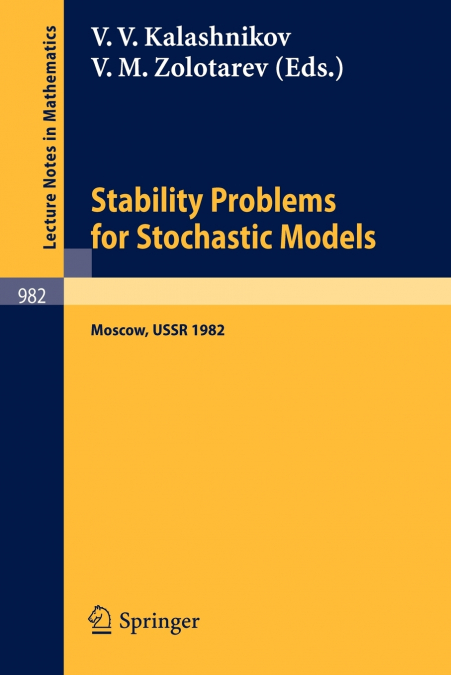 Stability Problems for Stochastic Models