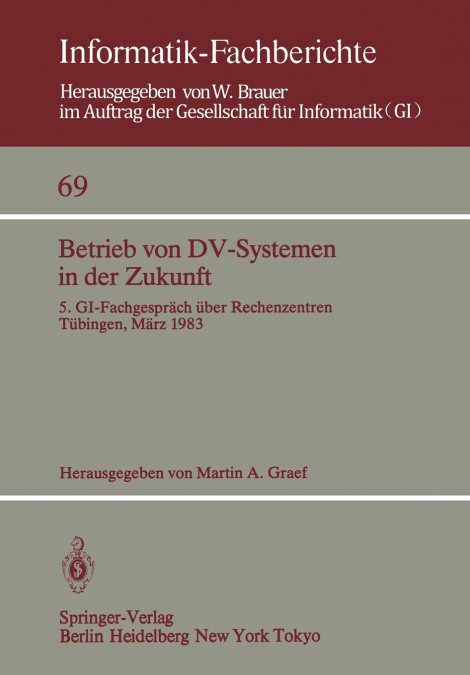Betrieb von DV-Systemen in der Zukunft