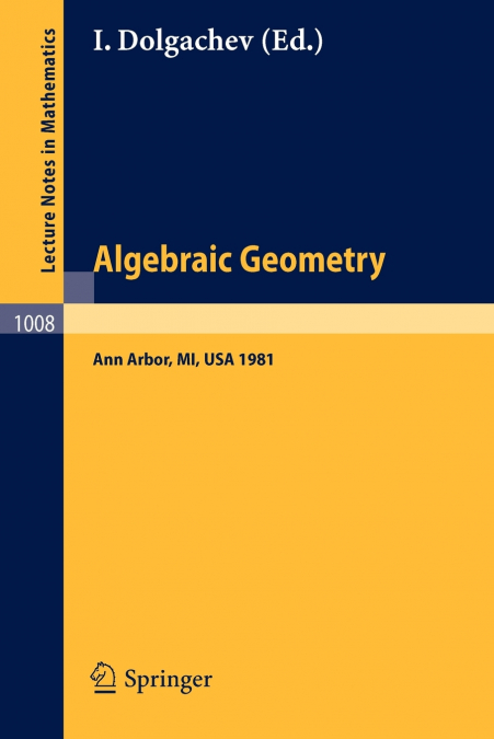 Algebraic Geometry