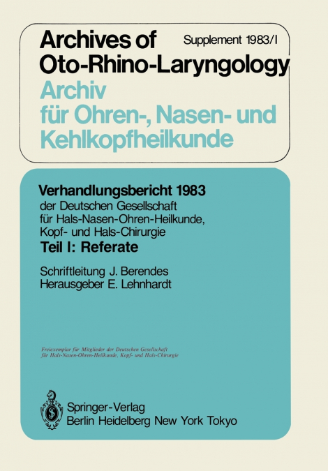 Teil I