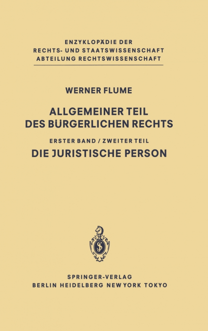 Allgemeiner Teil des Bürgerlichen Rechts