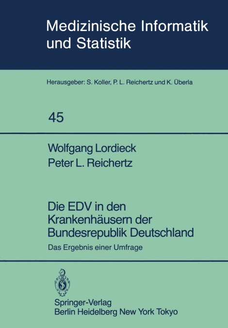 Die Edv in Den Krankenhausern Der Bundesrepublik Deutschland
