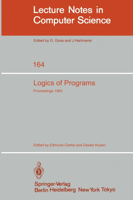 Logics of Programs