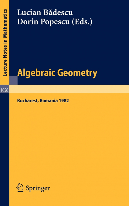 Algebraic Geometry