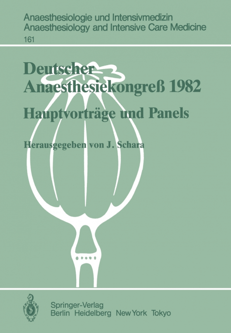 Deutscher Anaesthesiekongreß 1982 Freie Vorträge