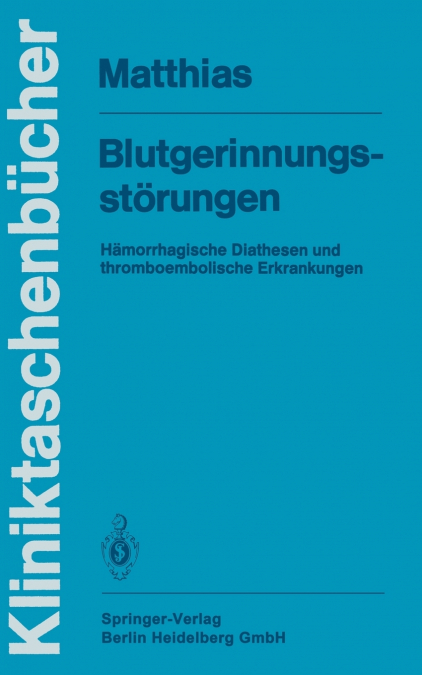 Blutgerinnungsstorungen