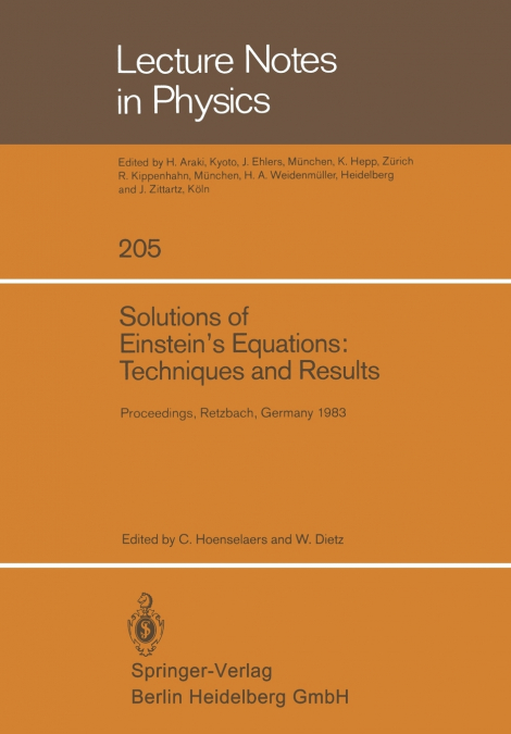 Solutions of Einstein S Equations