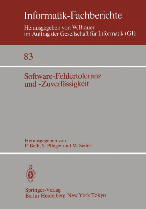 Software-Fehlertoleranz und -Zuverlässigkeit