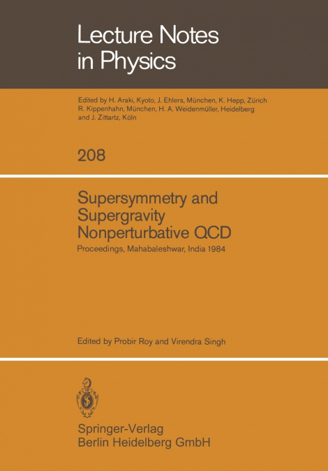 Supersymmetry and Supergravity Nonperturbative QCD