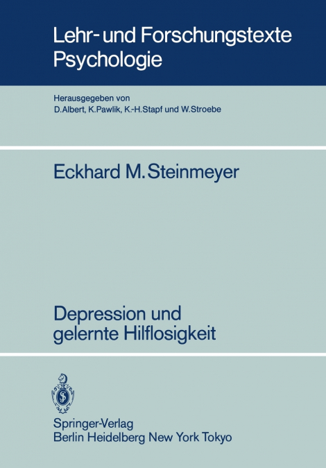 Depression Und Gelernte Hilflosigkeit