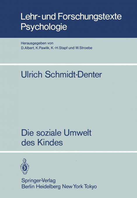 Die soziale Umwelt des Kindes