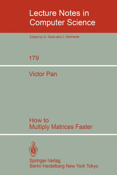 How to Multiply Matrices Faster
