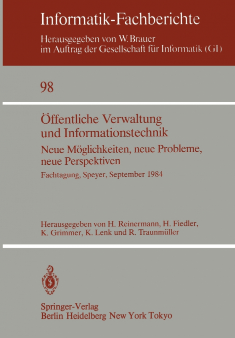 Öffentliche Verwaltung und Informationstechnik