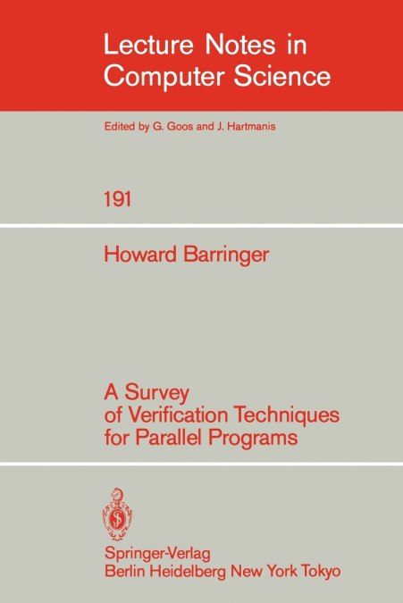 A Survey of Verification Techniques for Parallel Programs
