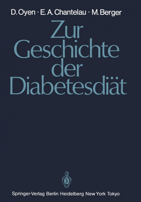 Zur Geschichte der Diabetesdiät
