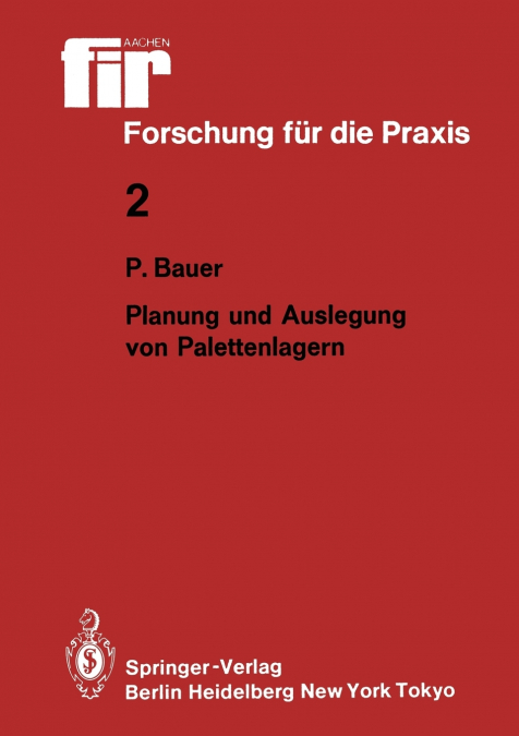 Planung Und Auslegung Von Palettenlagern