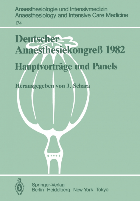 Deutscher Anaesthesiekongreß 1982