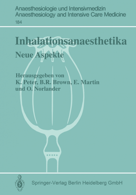 Inhalationsanaesthetika