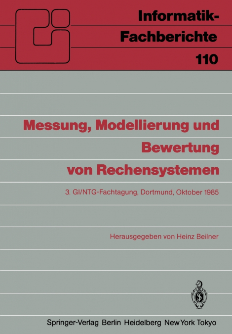 Messung, Modellierung und Bewertung von Rechensystemen