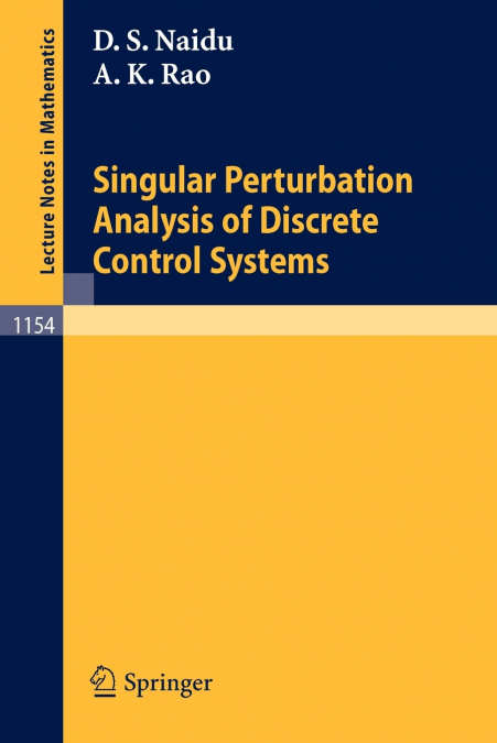 Singular Perturbation Analysis of Discrete Control Systems