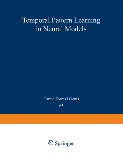 Temporal-Pattern Learning in Neural Models