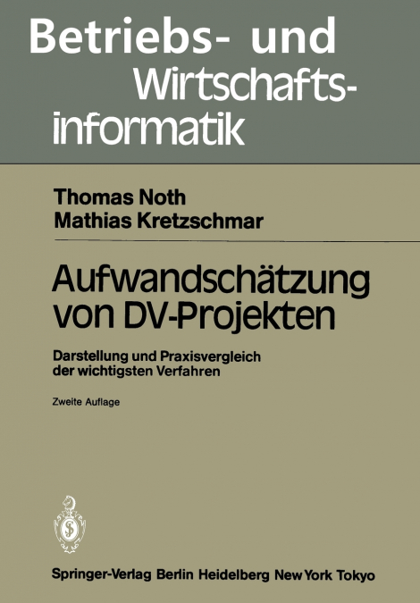 Aufwandschätzung von DV-Projekten
