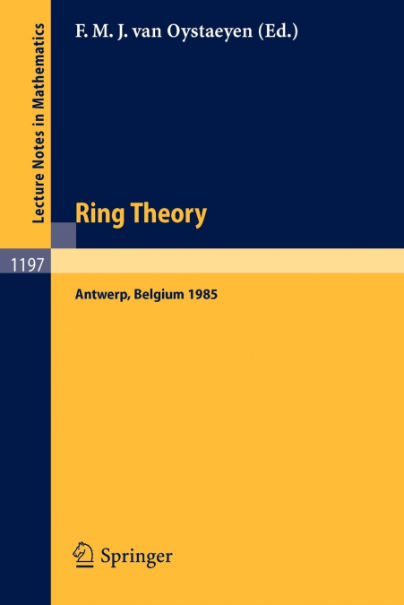 Ring Theory