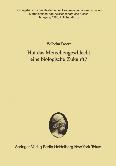 Hat Das Menschengeschlecht Eine Biologische Zukunft?