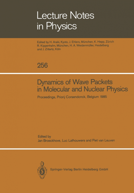 Dynamics of Wave Packets in Molecular and Nuclear Physics