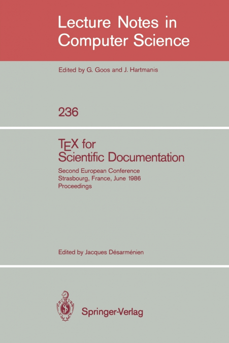 TEX for Scientific Documentation