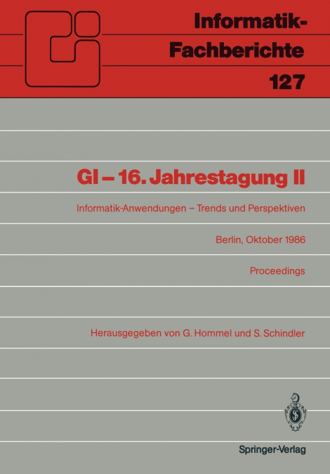 GI - 16. Jahrestagung II