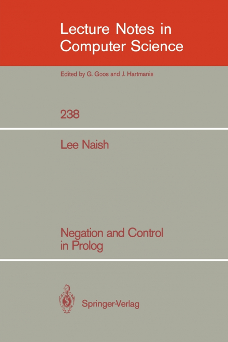 Negation and Control in Prolog