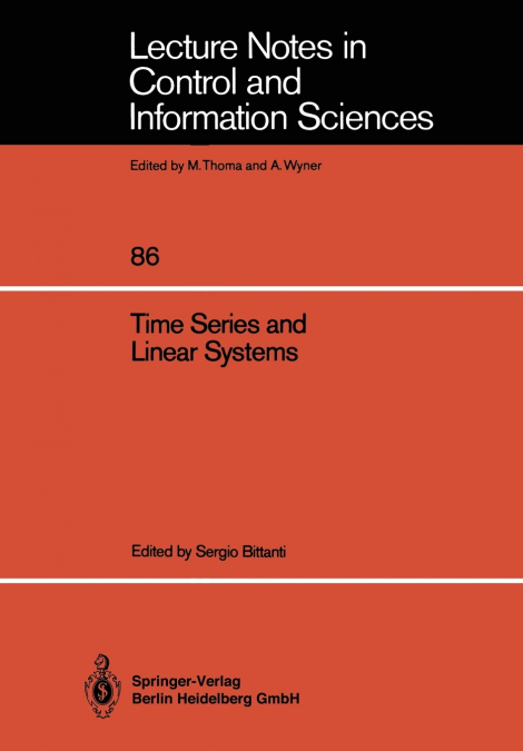 Time Series and Linear Systems