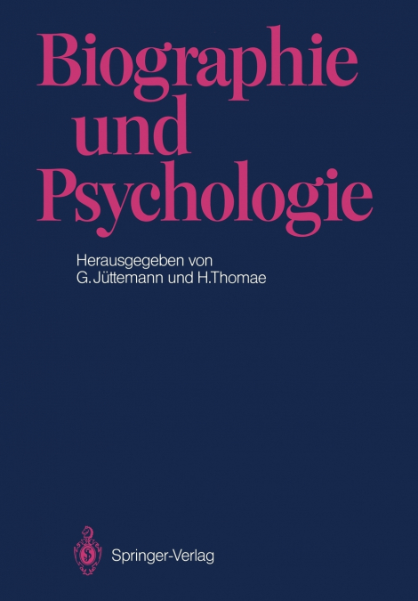 Biographie und Psychologie