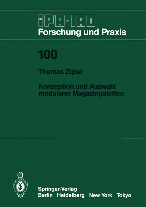 Konzeption und Auswahl modularer Magazinpaletten