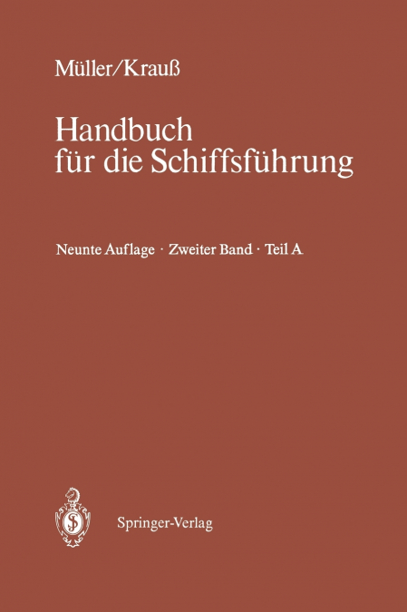 Schiffahrtsrecht Und Manovrieren