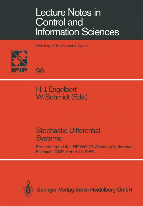 Stochastic Differential Systems