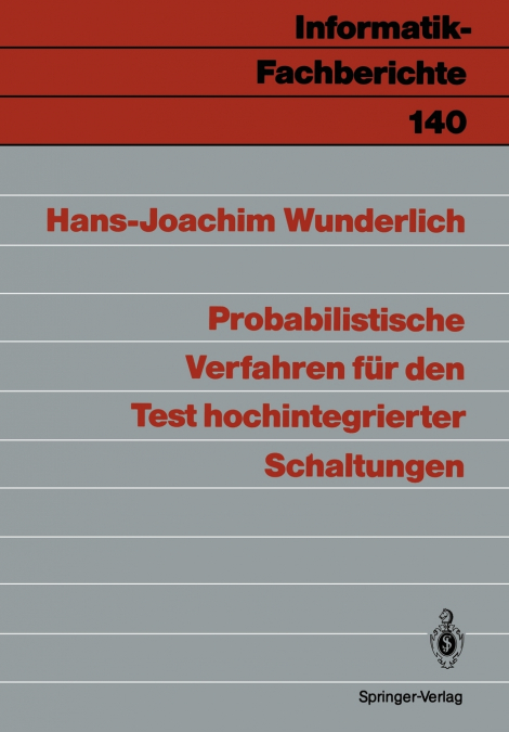 Probabilistische Verfahren für den Test hochintegrierter Schaltungen
