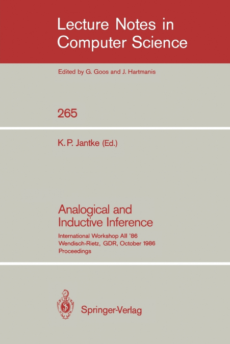 Analogical and Inductive Inference