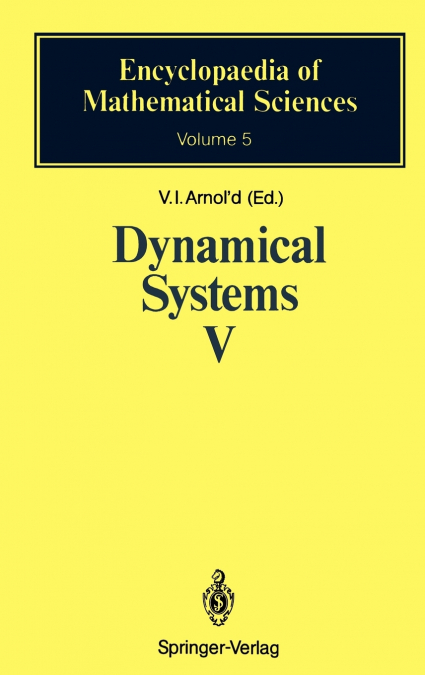 Dynamical Systems V