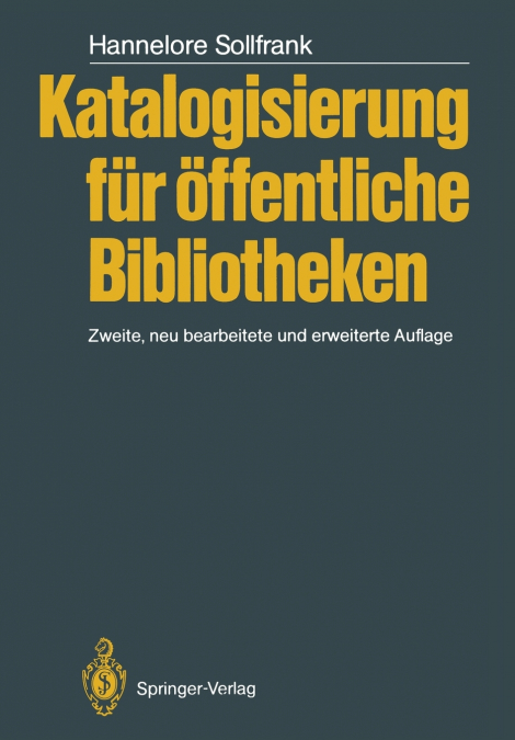 Katalogisierung für Öffentliche Bibliotheken