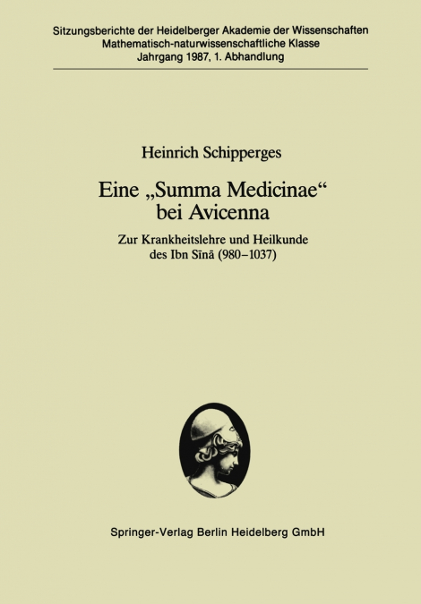 Eine „Summa Medicinae' bei Avicenna