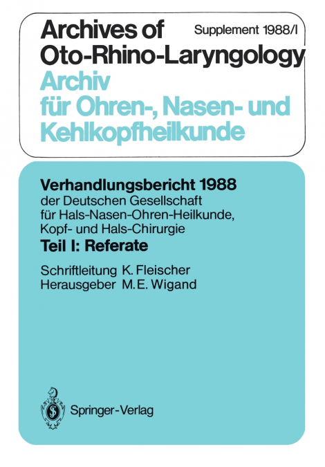 Teil I