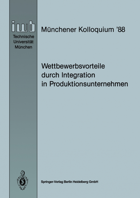 Wettbewerbsvorteile durch Integration in Produktionsunternehmen