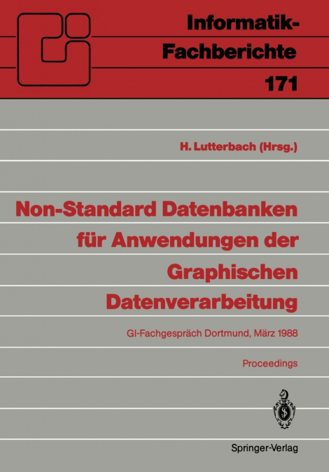 Non-Standard Datenbanken für Anwendungen der Graphischen Datenverarbeitung