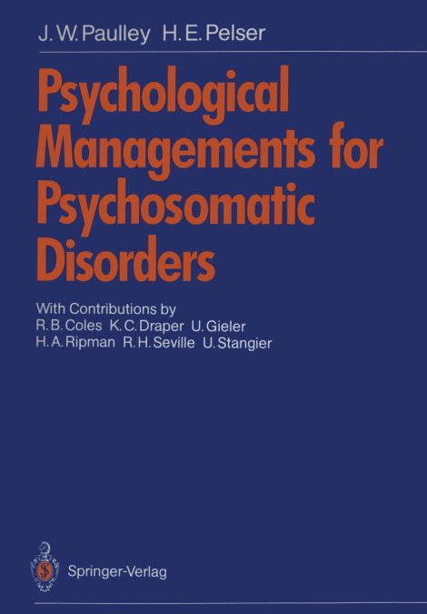 Psychological Managements for Psychosomatic Disorders