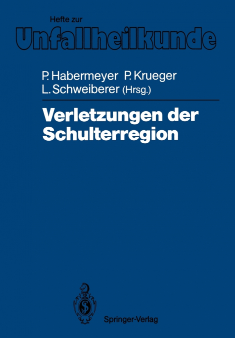 Verletzungen der Schulterregion