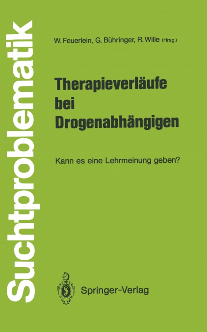 Therapieverlaufe Bei Drogenabhangigen